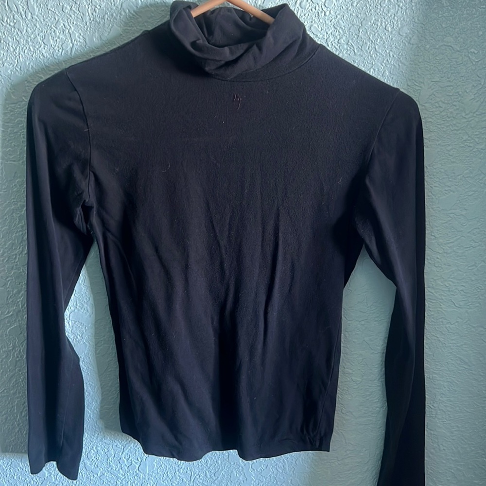 SO long-sleeve black turtleneck